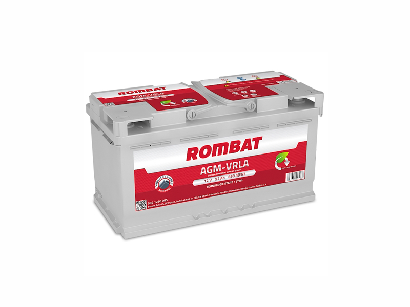 ROMBAT 12V 95AH Akkumulátor 850A J+ /START-STOP/